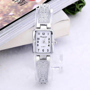 New Top Brand Luxury Fashion Gold or Siver Colour Stainless Steel Bracelet Watches -  Ladies Elegant Wristwatches