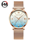 Luxury 3D Butterfly Top Brand Elegant Women Watches Quartz Movement Stainless Steel Waterproof Wristwatches