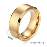 New Arrival Top Quality 8.0mm Hand Polished Tungsten Ring for Men - Classic Wedding Jewellery - The Jewellery Supermarket