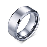 New Arrival Top Quality 8.0mm Hand Polished Tungsten Ring for Men - Classic Wedding Jewellery - The Jewellery Supermarket