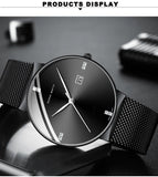 New Arrival Classical Top Brand Luxury Business Stainless Steel Waterproof Quartz Movement Mens Wristwatches - The Jewellery Supermarket