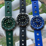 Famous Brand SD1970 White Date Background 200M Wateproof NH35 6105 Turtle Automatic Diver Watch