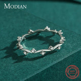 Charm Line Clear AAAA Simulated Diamonds Ring - Elegant Wedding Trendy Stackable Ring Brand Jewellery - The Jewellery Supermarket