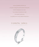 Exquisite Charm 925 Sterling Silver Clear AAAA Lab Created Diamonds Ring