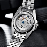 Top Brand Men Mechanical Wristwatches Luxury Ceramic Bezel GMT Watches Automatic 100m Waterproof Watches for Men
