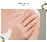 Luxury Crown Sparkling AAAA Lab Created Diamond 925 Sterling Silver Solitaire Ring