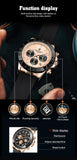 New Arrival Top Brand Luxury Waterproof Quartz Wristwatches for Men - Date Sports Silicone Mens Watches - The Jewellery Supermarket