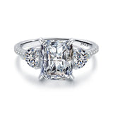Classic Luxury Selection AAAA Lab Created Diamonds 925 Sterling Silver Rings