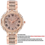 Fascinating Luxury Bling Fashion Ladies Simulated Diamond Bracelet Watches For Women - Ideal Gifts - The Jewellery Supermarket