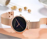 Original Design Elegant Quartz Ladies Watches Fashion Japan Movement Stainless Steel Rose Gold Colour Wristwatches