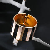 New Punk Style Dripping Oil Alloy Cuff Bangles Bracelets For Women -  Big Metal Bangle Fashion Statement Jewellery - The Jewellery Supermarket