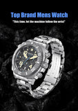 Top Brand Sport Automatic Movement Quartz Stainless Steel Sapphire Crystal 500M Waterproof Watches  - Ideal Gift