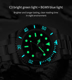 New Arrival Stainless Steel 20Bar Waterproof Men's European and American Business Leisure Outdoor Sports Quartz Watch