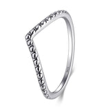 Excellent 3 Style Stackable Rings - Clear AAAA Simulated Diamonds Fashion Jewellery For Women and Couples - The Jewellery Supermarket