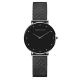 Top Brand Luxury Fashion Elegant Quartz Ladies Watches, Stainless Steel Rose Gold Colour Waterproof Wristwatches