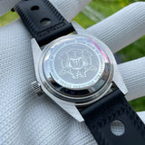 Luxury Brand Black Dial Vintage Luminous NH35 Automatic Watch - 200m Water Resistant Dive Watch Perfect gift