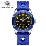 Luxury Brand Black Dial Vintage Luminous NH35 Automatic Watch - 200m Water Resistant Dive Watch Perfect gift