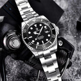 Popular Top Brand Automatic Luxury Sapphire Glass Mechanical Wristwatch Sports Stainless Steel Waterproof Men Watch
