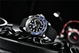 Top Brand Men Mechanical Wristwatches Luxury Ceramic Bezel GMT Watches Automatic 100m Waterproof Watches for Men
