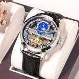 New Top Luxury Brand Luxury Automatic Mechanical Quality Watch Roman Tourbillon Waterproof Watch - The Jewellery Supermarket