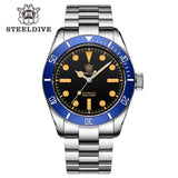Luxury Brand Black Dial Vintage Luminous NH35 Automatic Watch - 200m Water Resistant Dive Watch Perfect gift