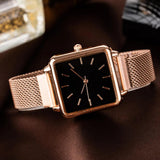 New Casual Fashion Simple  Quartz Ladies Watches - Rose Gold Colour Elegant Ladies Watches For Women - The Jewellery Supermarket