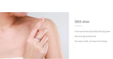 Elegant Irregular Shape Stars Sterling Silver AAAA Lab Created Diamond Rings