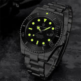 Luxury Design Men's Mechanical Watch - Sapphire Stainless Steel Waterproof Fashion Business Sports Watch Best Gift