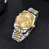 New Top Brand Luxury Automatic Watch Stainless Steel 100m Waterproof Mechanical Watches for Men