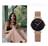 Original Design Elegant Quartz Ladies Watches Fashion Japan Movement Stainless Steel Rose Gold Colour Wristwatches