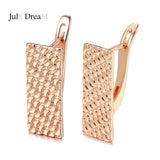 14 Gold Filled Classic Large Glossy Long Pendant Piercing Hoops Fashion Earrings