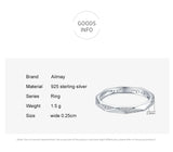 Faceted, Minimalist AAAA Lab Created Diamonds Silver Geometric Design Ring
