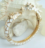 New Arrival Popular Brand Pretty Giraffe Bracelet Bangle with Clear Rhinestone Crystals - The Jewellery Supermarket