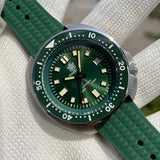 Famous Brand SD1970 White Date Background 200M Wateproof NH35 6105 Turtle Automatic Diver Watch