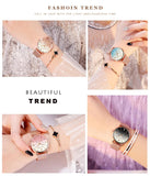 Luxury 3D Butterfly Top Brand Elegant Women Watches Quartz Movement Stainless Steel Waterproof Wristwatches