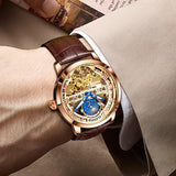 New Top Luxury Brand Luxury Automatic Mechanical Quality Watch Roman Tourbillon Waterproof Watch - The Jewellery Supermarket