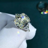 Amazing 5 CT Cushion Cut High Quality AAAAA High Carbon Diamonds Wedding Engagement Rings - Fine Jewellery - The Jewellery Supermarket