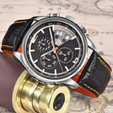 Popular Top Luxury Brand Fashion Movement Military Style Leather Quartz Watches for Men - Top Choice - The Jewellery Supermarket