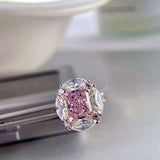 Excellent Crushed Ice Cut High Quality AAAAA High Carbon Pink Sapphire Gemstone Rings -  Popular Fine Jewellery - The Jewellery Supermarket