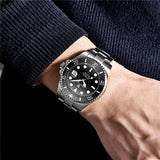 Luxury Design Men's Mechanical Watch - Sapphire Stainless Steel Waterproof Fashion Business Sports Watch Best Gift