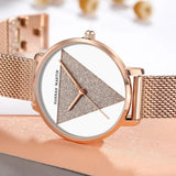 Original Design Elegant Quartz Ladies Watches Fashion Japan Movement Stainless Steel Rose Gold Colour Wristwatches