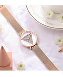 Original Design Elegant Quartz Ladies Watches Fashion Japan Movement Stainless Steel Rose Gold Colour Wristwatches