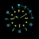 Luxury Brand Black Dial Vintage Luminous NH35 Automatic Watch - 200m Water Resistant Dive Watch Perfect gift