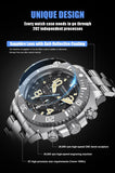 Top Brand Sport Automatic Movement Quartz Stainless Steel Sapphire Crystal 500M Waterproof Watches  - Ideal Gift