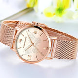 Luxury 3D Butterfly Top Brand Elegant Women Watches Quartz Movement Stainless Steel Waterproof Wristwatches