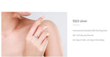 Luxury Square Cushion Cut AAAA Lab Created Diamond  925 Sterling Silver Ring