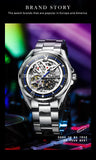 Luxury High Quality Top Brand Stainless Steel Automatic Mechanical Original Fashion Business Watches for Men