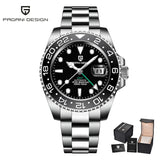 LUXURY DESIGN V3 GMT Mechanical Ceramic bezel Sapphire Crystal Stainless Steel Waterproof Automatic ﻿Mens Watches
