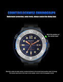 New Professional Dive Sport Mechanical Watches 316L Stainless Steel Sapphire Crystal 50Bar Auto Date Wristwatches