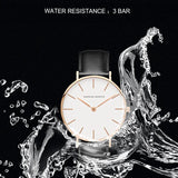 Best Price Top Brand Elegant Japan Quartz Movement Fashion Leather Strap Ladies Waterproof Wristwatches